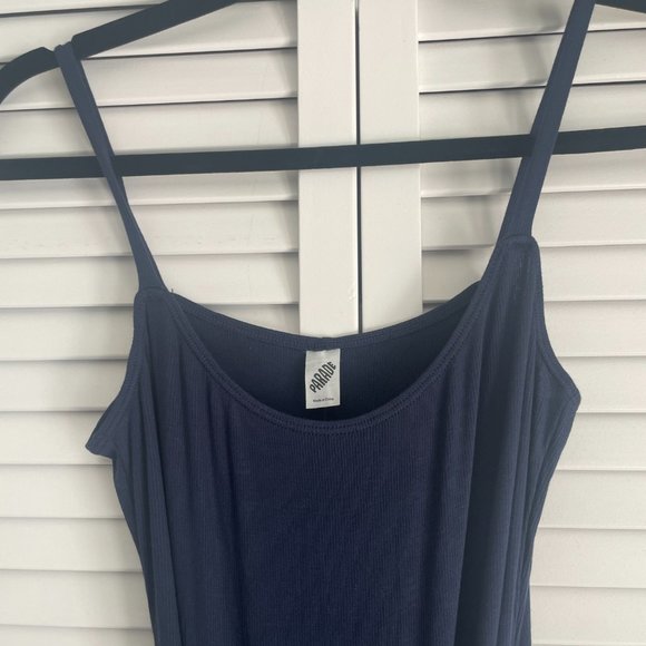 Parade- Perfect Rib Dress - Navy Blue- Size XSmall - Picture 2 of 4